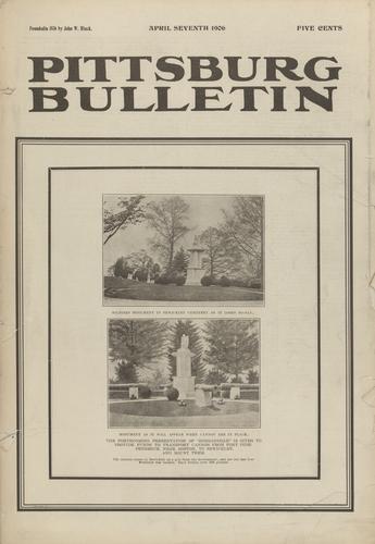 Pittsburg bulletin
