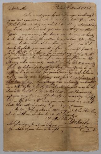 Hubley Family Correspondence