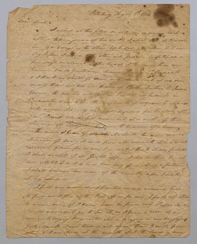 Hubley Family Correspondence