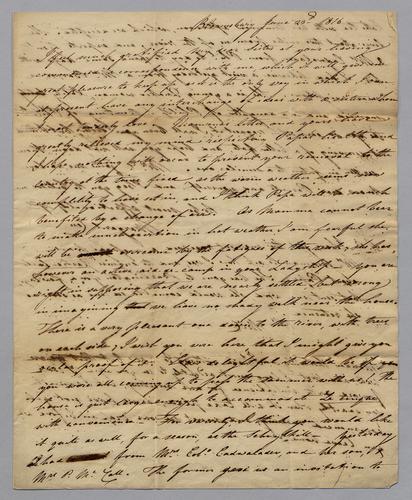 Margaret Coxe to Sarah Burd