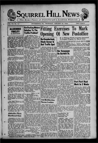 Squirrel Hill news