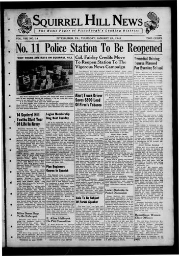 Squirrel Hill news