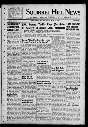 Squirrel Hill news