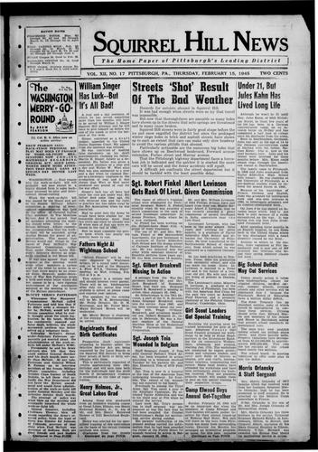 Squirrel Hill news