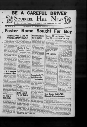 Squirrel Hill news