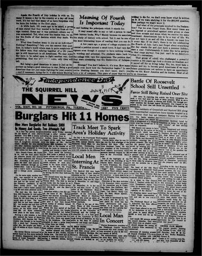 Squirrel Hill news