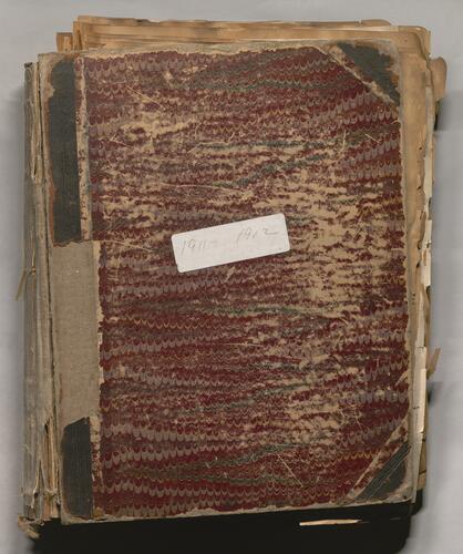 Press Clippings, volume 1, 1911-1912