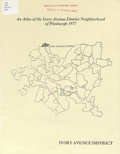 Pittsburgh neighborhood atlas