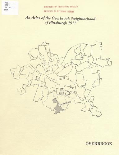 Pittsburgh neighborhood atlas