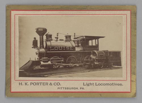 Locomotive Advertising Cards (13),