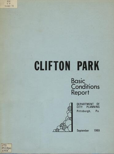 Basic Conditions of the Clifton Park Study Area
