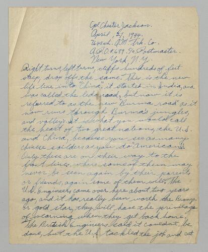 The Story of the Burma Road