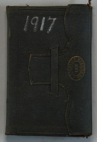 Carl T. Schofer Diary, 1917