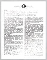 South Hills NOW Newsletter