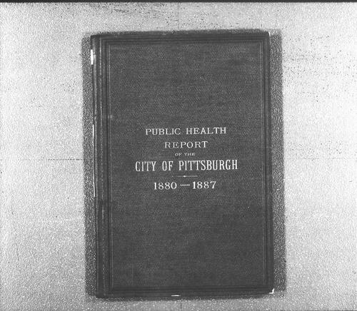 Department of Public Health Annual Report, 1880-1887