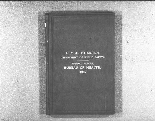 Department of Public Health Annual Report, 1898