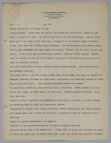 Case study: T. J. (car accident)