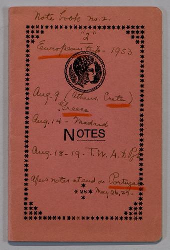 Roessing Diary, Aug 9-19, European Trip