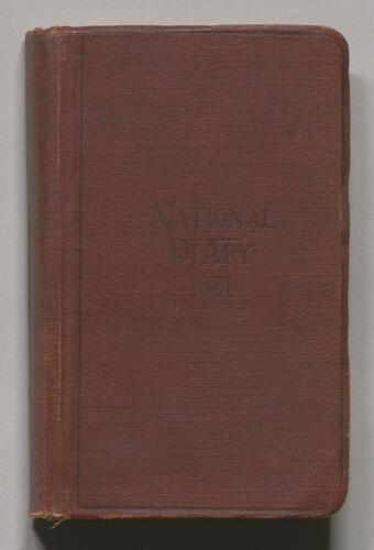 Diary of Edna and Carl Berg