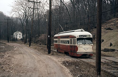 Pittsburgh Railways, A 1959 Trip. 1700 IX
