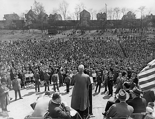 Jack Metcalfe at Strike Rally