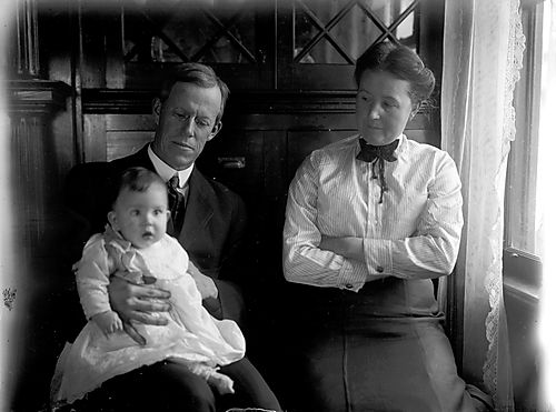 John William, his dad, and his mom