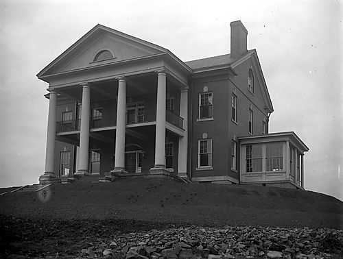 Rosecroft, southeast front