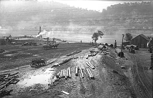 Progress, South of Railroad Station