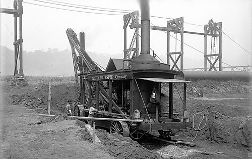 Excavation of Gallery No. 1