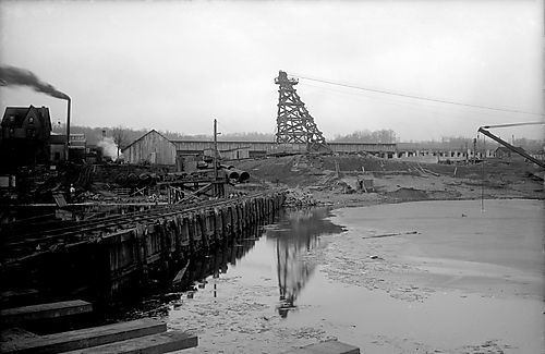 North Cofferdam Looking North