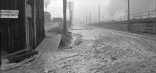 Freeport Road After Storm