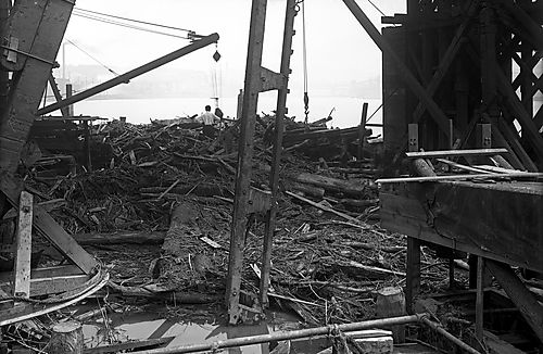 North Pier After Flood