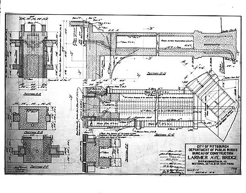 Larimer Avenue Bridge Engineering Plan