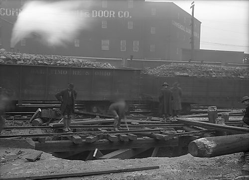 Emergency Work on Railroad Tracks