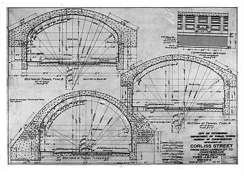 Corliss Street Tunnel Plans