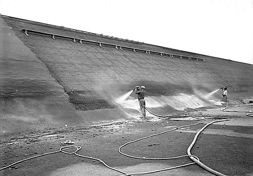 West Slope of the Herron Hill Reservoir