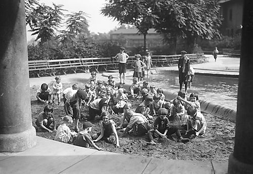 Sandbox Fun at Lawrence Park
