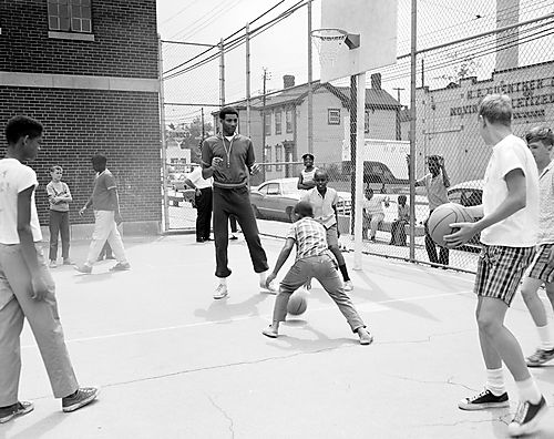 Connie Hawkins at Warrington