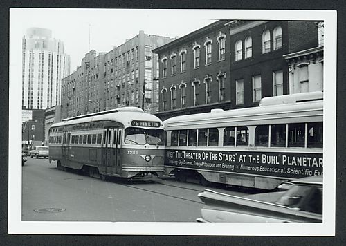 Pittsburgh Railways Street Car # 1729