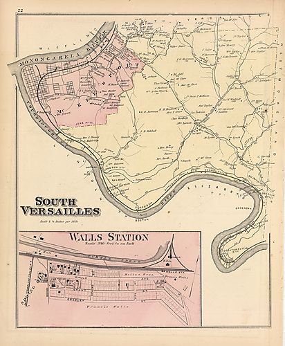 South Versailles, Walls Station