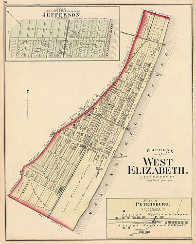 West Elizabeth, Jefferson, Petersburg