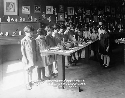 Exhibit at the Summer Play School