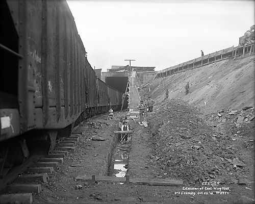 Extension of East Wing Wall