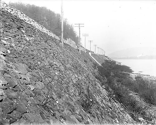 Rip-rap Wall