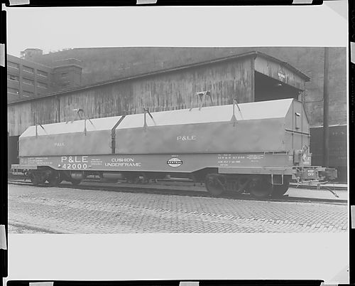 Pittsburgh and Lake Erie Railroad Coil Car 42000