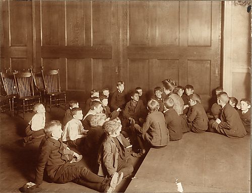 (Carnegie Library: Home Library Boys Club)