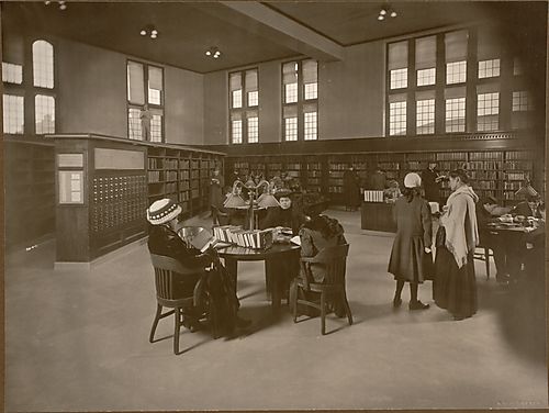 (Carnegie Library: Homewood Branch, February 4, 1911)