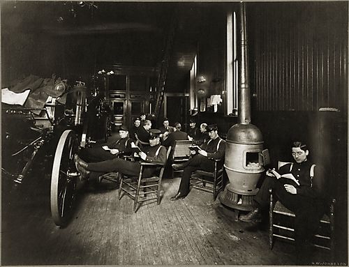 (Carnegie Library: Station in Engine House)