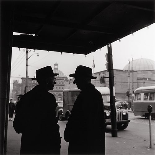 (Street Scene: North Side, Farmers Market)