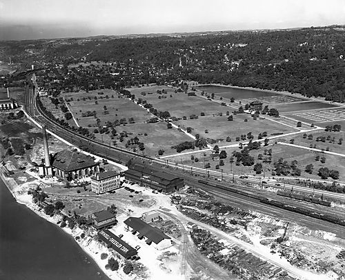 Aerial View of the Pumping Stations